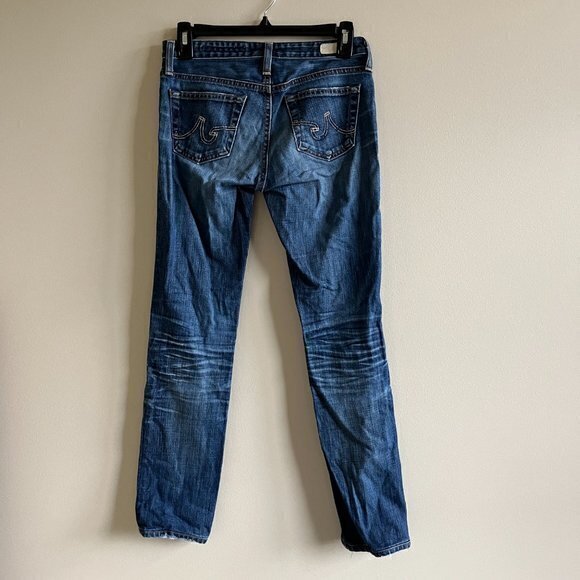 AG Adriano Goldschmied Premier Skinny‎ Straight Ankle Jeans Womens Size 25 - Picture 6 of 8